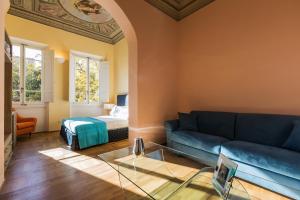 Posezení v ubytování Hotel la Scala