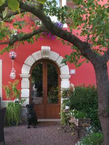 Vonkajšia záhrada v ubytovaní B&B Pontesello