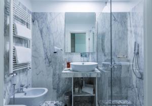 Koupelna v ubytování Hotel la Scala