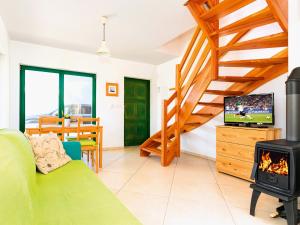 A seating area at Holiday Home with Terrace and Fireplace - PL 034.004