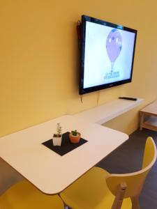 TV a/nebo společenská místnost v ubytování A Du B&B