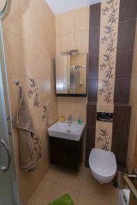 Kylpyhuone majoituspaikassa Penzión Kastelán