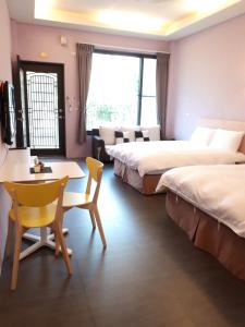 Postel nebo postele na pokoji v ubytování A Du B&B