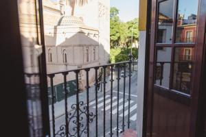 Balkón alebo terasa v ubytovaní El Mirador de Catalina