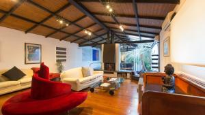 Χώρος καθιστικού στο Rental in Rome Riari Garden