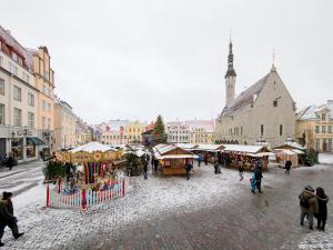 Harju Old Town Apartment v zimě