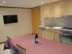 Een keuken of kitchenette bij Steinbock