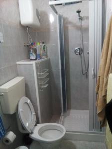 Koupelna v ubytování Casa del vico