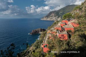 Loftmynd af Cinqueterre National Park Sea view