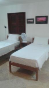 Cama ou camas em um quarto em Apartamento em Jericoacoara