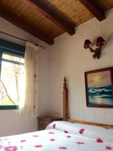 Lova arba lovos apgyvendinimo įstaigoje Casa rural Ribera de Salobre