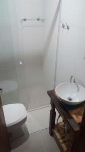 Een badkamer bij Pousada da Guarda