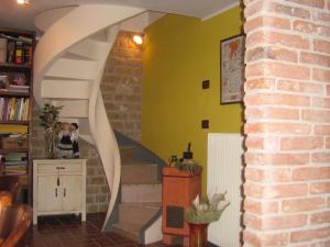 Knihovna v bed and breakfast