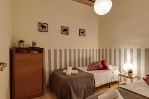 Postel nebo postele na pokoji v ubytování Apartment Link BCN City Center