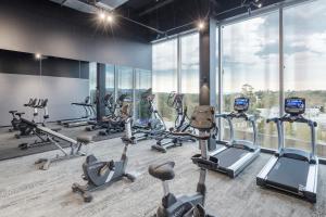 Fitness centrum a/nebo fitness zařízení v ubytování Sage Melbourne Ringwood