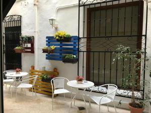 Posezení v ubytování Hostal El Mercat