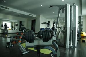 Fitness center at/o fitness facilities sa Crystal Palace Hotel