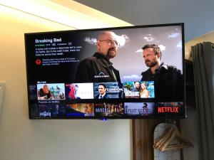 TV a/nebo společenská místnost v ubytování Chester Hotel