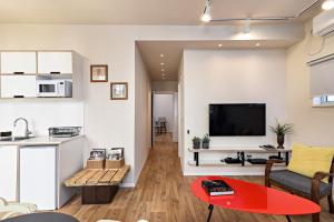 Kuchyň nebo kuchyňský kout v ubytování Hanasi 129 - Boutique Apartments
