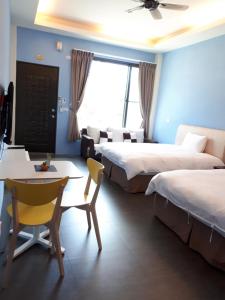 Postel nebo postele na pokoji v ubytování A Du B&B