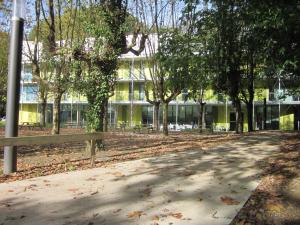 Zahrada ubytování UBA Hostel