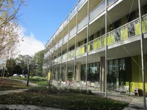 Budova, kde se hostel nachází