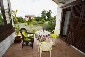 Zahrada ubytování Studio apartman Kris