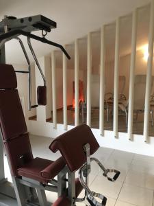Fitness centrum a/nebo fitness zařízení v ubytování Hotel Tre Ville