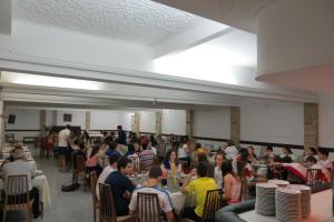 En restaurant eller et andet spisested på Hotel Santa Eulalia I