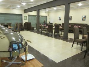 Posezení v ubytování Hotel Oviya