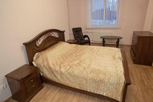 Кровать или кровати в номере Гостиница Вахромеево