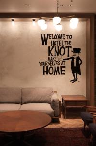 Postel nebo postele na pokoji v ubytování Hotel The Knot Yokohama