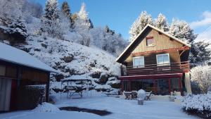 冬のChambres d'hôtes Villa Chantebiseの様子