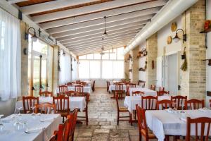 Restaurace v ubytování Tenuta Lama Gorga