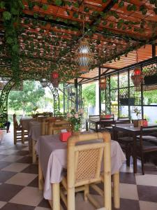Restaurace v ubytování Nipah Villas