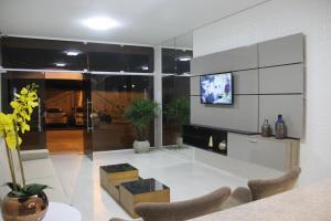 TV a/nebo společenská místnost v ubytování Hotel Executive