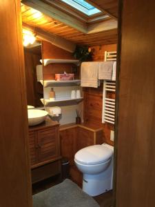 Koupelna v ubytování B&B Garonnella
