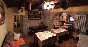 A seating area at Borgo La Forgia