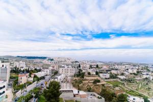 Nespecifikovaný výhled na destinaci Bethlehem nebo výhled na město při pohledu z hotelu