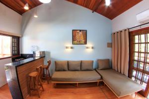 Posezení v ubytování Flat Vila Morena a pousada da sua família