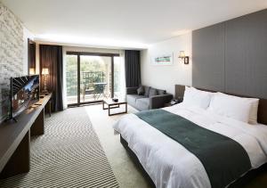 Postelja oz. postelje v sobi nastanitve Hotel Thesoom Forest