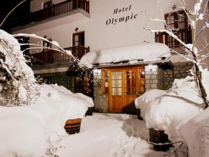 Hotel Olympic v zimě