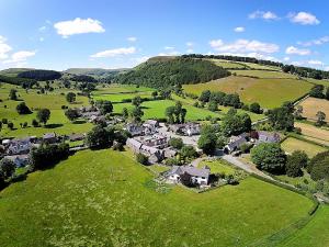 Άποψη από ψηλά του The Hand at Llanarmon