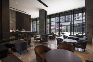 Posezení v ubytování Platinum Hotel