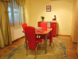 Χώρος καθιστικού στο Hotel Tehnograd