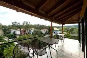 A balcony or terrace at Villa Vasso