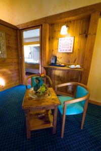 Posezení v ubytování Lautaret Lodge & Spa