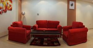Posezení v ubytování رؤوم إن للشقق المخدومة-Raoum Inn Serviced Apartments