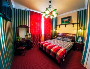 Cama o camas de una habitación en Guest House Dom 17