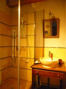 Vannituba majutusasutuses B&B Fontbriand